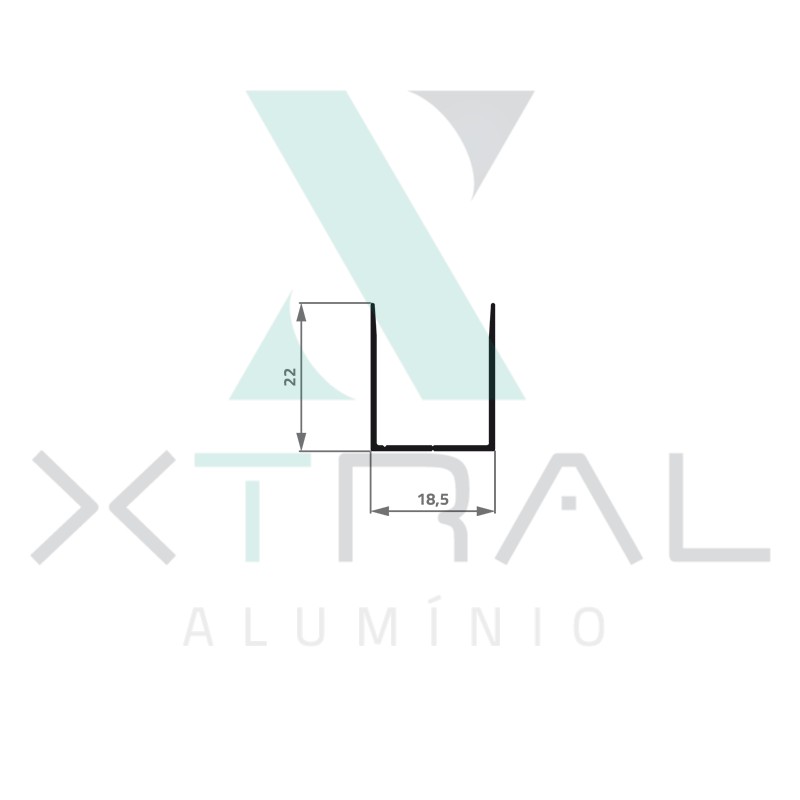 XTL-840 - (NI-964) - PESO LINEAR: 0,143kg/m