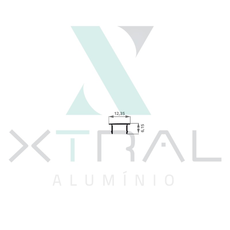 XTL-849 - (AMP-003) - PESO LINEAR: 0,041kg/m