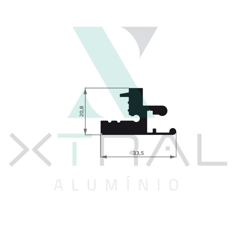 XTL-853 - (MVAP-01) - PESO LINEAR: 0,75kg/m