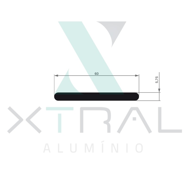 XTL-859 - (ALB0001S) - PESO LINEAR: 0,916kg/m