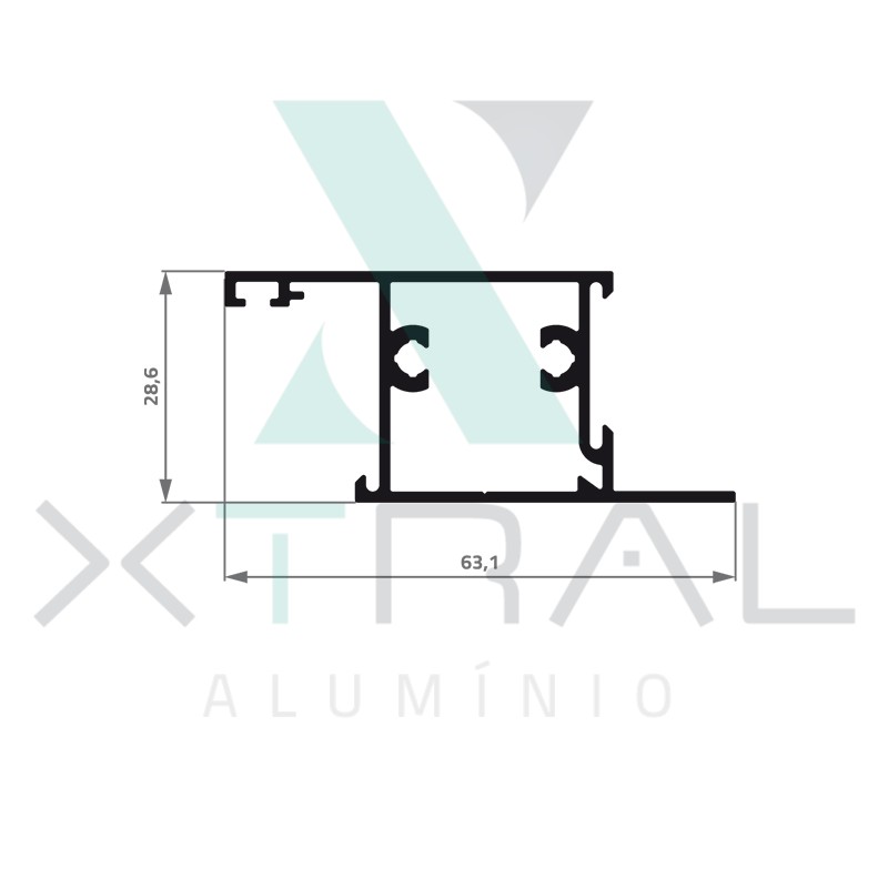 XTL-890 - (XG-076) - PESO LINEAR: 0,759kg/m