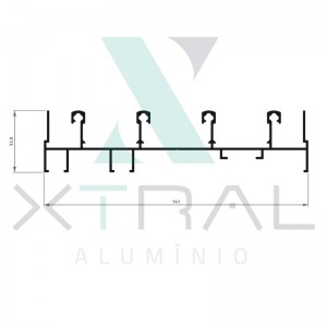 XTL-893 - (XS-121) - PESO LINEAR: 1,415kg/m