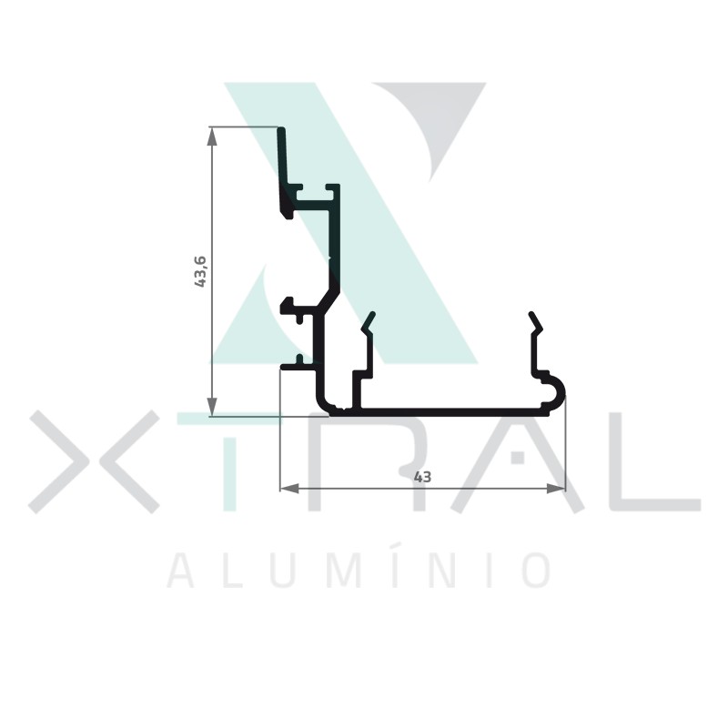 XTL-920 - (ES-004) - PESO LINEAR: 0,513kg/m