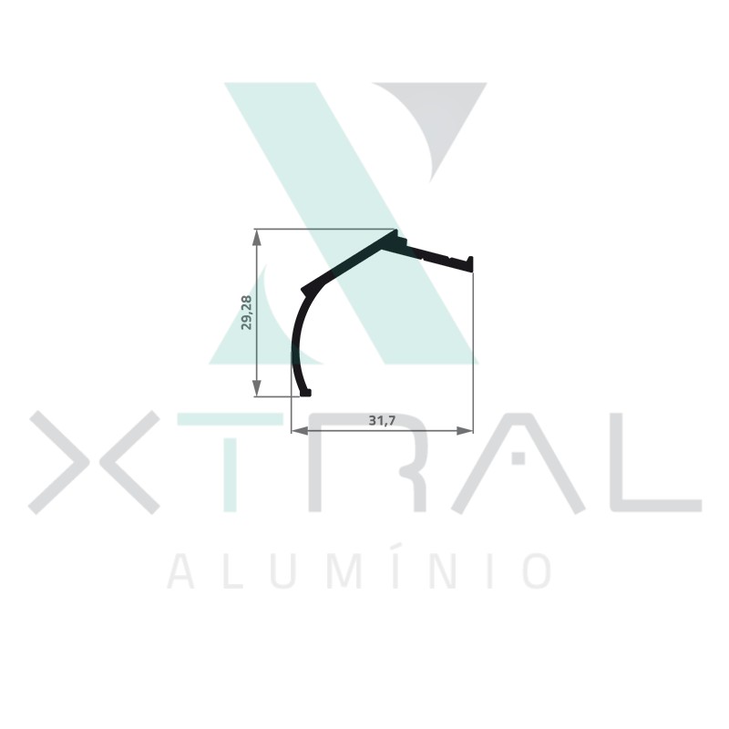 XTL-926 - (ES-006) - PESO LINEAR: 0,245kg/m