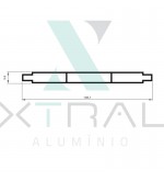 XTL-943 - (HLB 701 ( H ) - PESO LINEAR: 0,797kg/m XTL-943 - (HLB 701 ( H ) - PESO LINEAR: 0,797kg/m