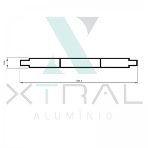 XTL-943 - (HLB 701 ( H ) - PESO LINEAR: 0,797kg/m