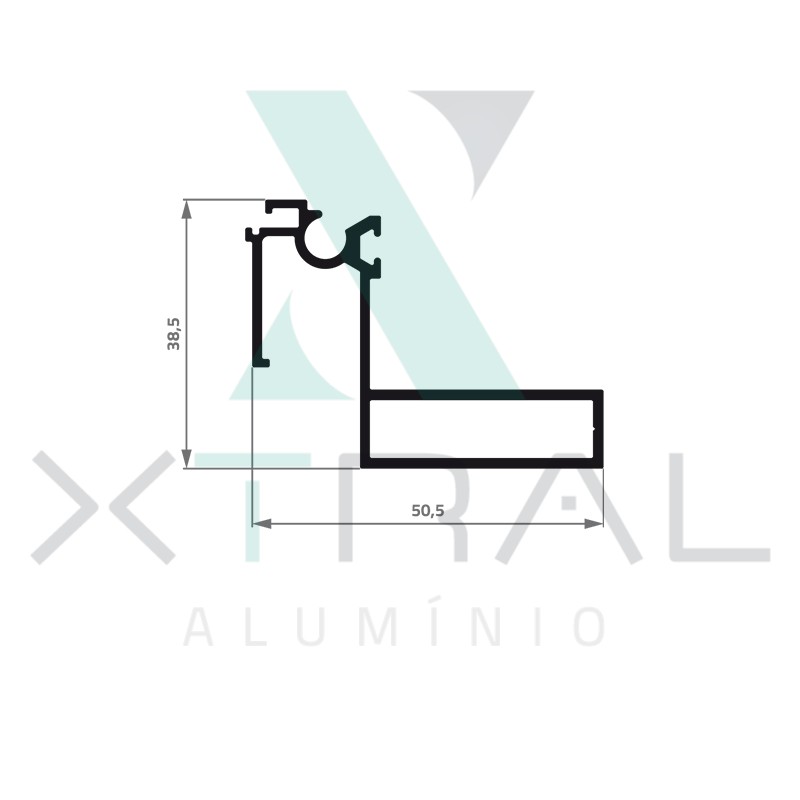XTL-946 - (XA-403) - PESO LINEAR: 0,637kg/m