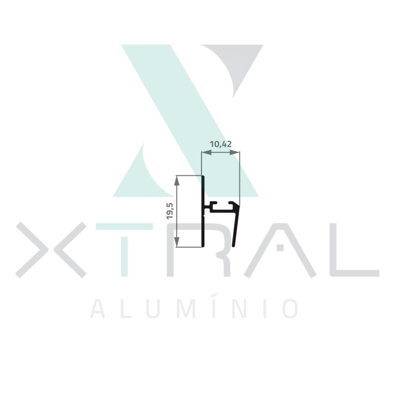 XTL-974 - () - PESO LINEAR: 0,102kg/m