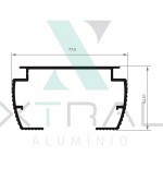 XTL-1137 - (1478) - PESO LINEAR: 0,360kg/m