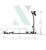 XTL-1139 - (2306) - PESO LINEAR: 1,170kg/m