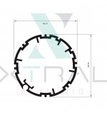 XTL-1141 - (2312) - PESO LINEAR: 0,867kg/m