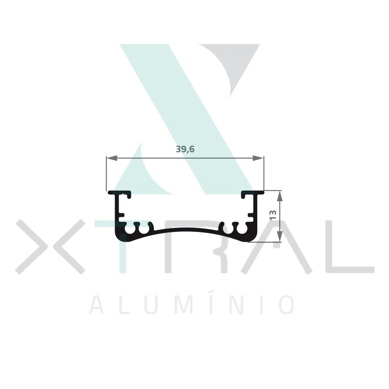 XTL-1142 - (2597) - PESO LINEAR: 0,284kg/m