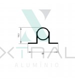 XTL-1268 - (PERFIL 1) - PESO LINEAR: 0,292kg/m