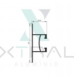 XTL-1510 (DES-057) - PESO LINEAR: 0,491kg/m