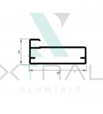 XTL-1226 - (SP-1036) - PESO LINEAR: 0,477kg/m