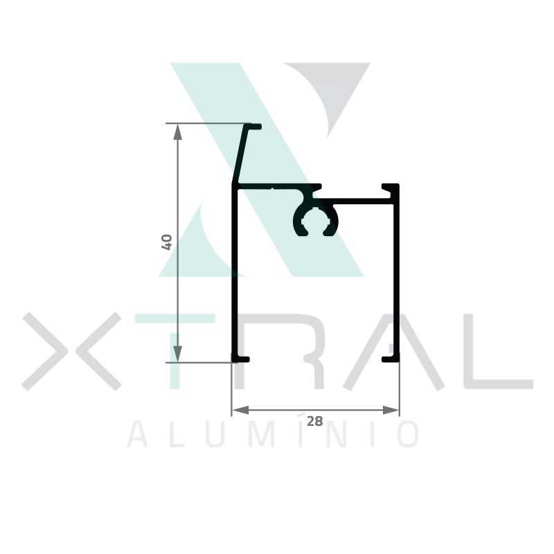 XTL-093 - PESO LINEAR: 0,359kg/m XTL-093 - PESO LINEAR: 0,359kg/m