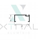 XTL-301 - PESO LINEAR: 0,164kg/m