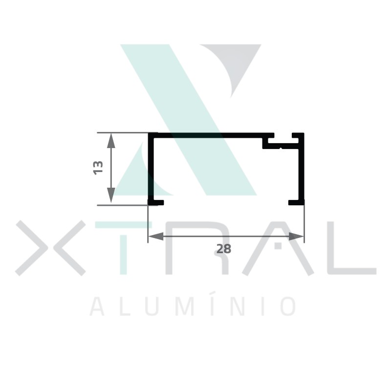 XTL-301 - PESO LINEAR: 0,164kg/m