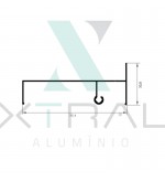 XTL-304 - PESO LINEAR: 0,43kg/m XTL-304 - PESO LINEAR: 0,43kg/m
