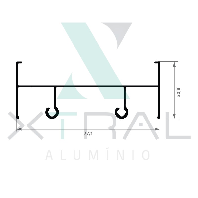 XTL-315 - PESO LINEAR: 0,566kg/m XTL-315 - PESO LINEAR: 0,566kg/m