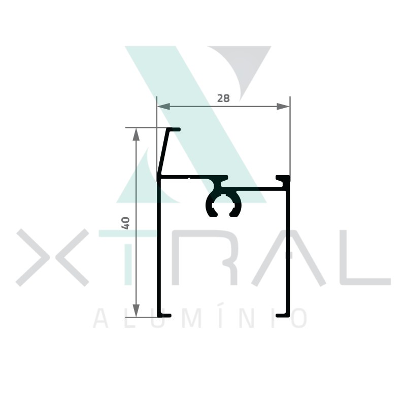 XTL-093L - PESO LINEAR: 0,31kg/m XTL-093L - PESO LINEAR: 0,31kg/m