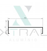 XTL-094 - PESO LINEAR: 0,34kg/m XTL-094 - PESO LINEAR: 0,34kg/m