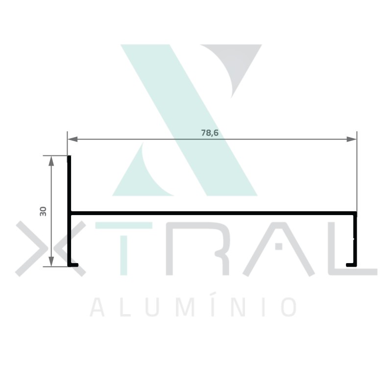 XTL-094 - PESO LINEAR: 0,34kg/m XTL-094 - PESO LINEAR: 0,34kg/m