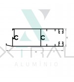 XTL-347 - PESO LINEAR: 0,889kg/m