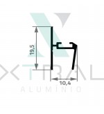 XTL-974 - PESO LINEAR: 0,102kg/m