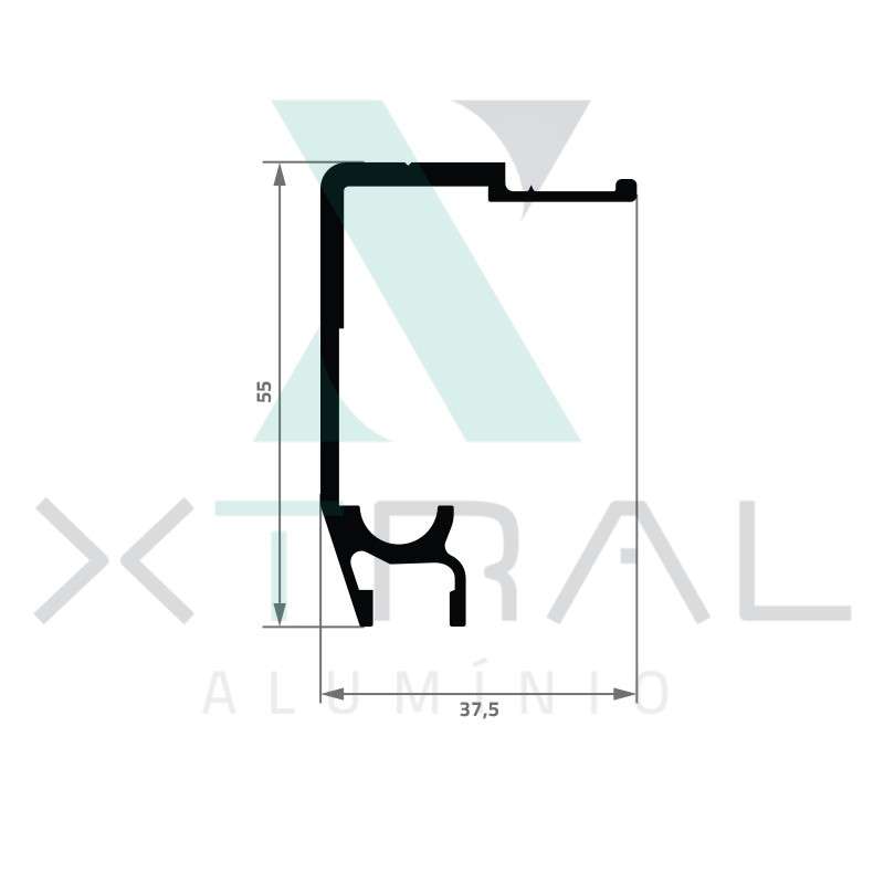 XTL-106 - PESO LINEAR: 0,687kg/m