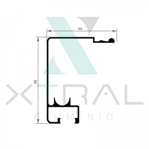 XTL-1463 - (AL-049L) - PESO LINEAR: 0,464kg/m