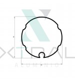 XTL-1559 - (TRG-82) - PESO LINEAR: 1,241kg/m