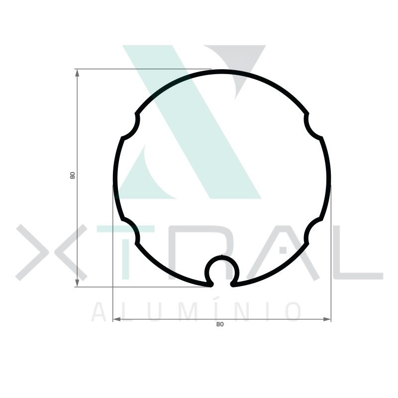 XTL-1559 - (TRG-82) - PESO LINEAR: 1,241kg/m