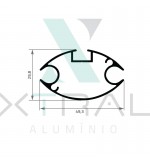 XTL-1567 - (TBO-236) - PESO LINEAR: 0,557kg/m