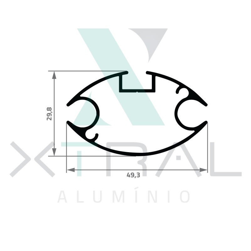XTL-1567 - (TBO-236) - PESO LINEAR: 0,557kg/m