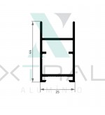 XTL-1204 - PESO LINEAR: 0,626kg/m XTL-1204 - PESO LINEAR: 0,626kg/m