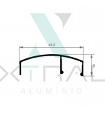 XTL-1215 - PESO LINEAR: 0,271kg/m