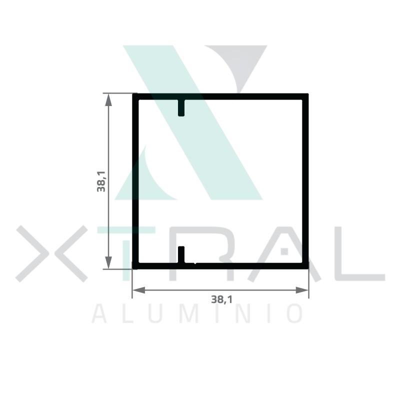 XTL-1217 - PESO LINEAR: 0,584kg/m XTL-1217 - PESO LINEAR: 0,584kg/m