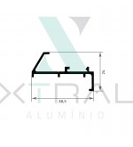 XTL-1219 - PESO LINEAR: 0,312kg/m XTL-1219 - PESO LINEAR: 0,312kg/m
