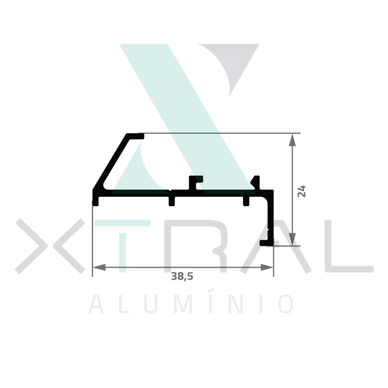 XTL-1219 - PESO LINEAR: 0,312kg/m XTL-1219 - PESO LINEAR: 0,312kg/m