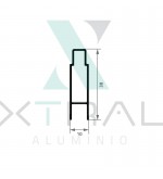 XTL-1342 - (TLB-109) - PESO LINEAR: 0,246kg/m