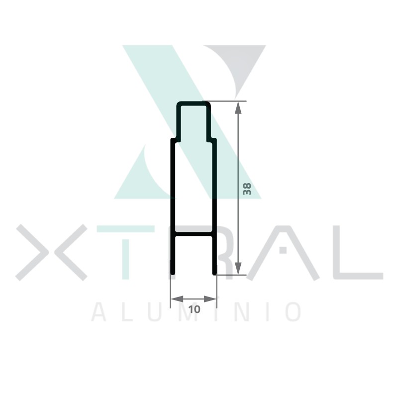 XTL-1342 - (TLB-109) - PESO LINEAR: 0,246kg/m