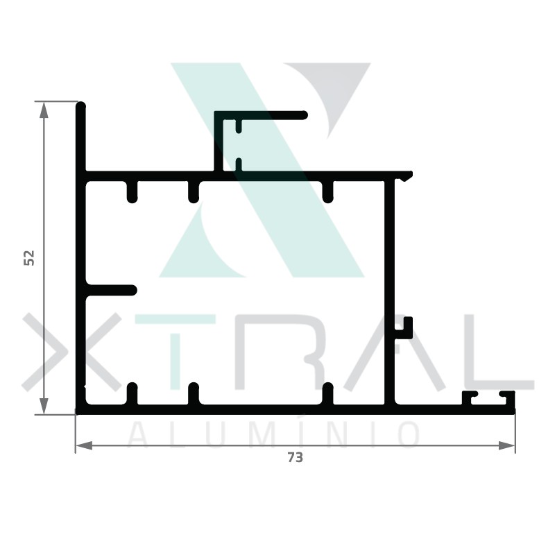 XTL-1422 - PESO LINEAR: 1,289kg/m