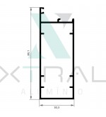 XTL-1468 - PESO LINEAR: 0,869kg/m