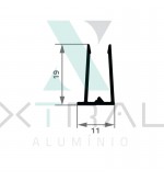 XTL-1564 - PESO LINEAR: 0,132kg/m