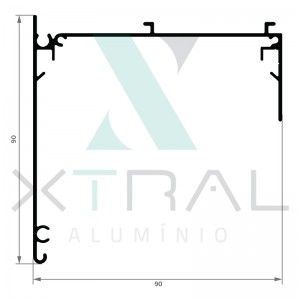 XTL-1581 - PESO LINEAR: 0,947kg/m