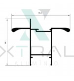 XTL-1612 - (LG-201) - PESO LINEAR: 2,085kg/m