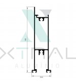 XTL-1623 - (SU-201) - PESO LINEAR: 1,049kg/m