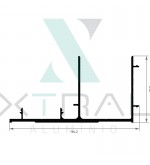 XTL-1624 - PESO LINEAR: 1,054kg/m