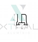 XTL-1629 - PESO LINEAR: 0,423kg/m